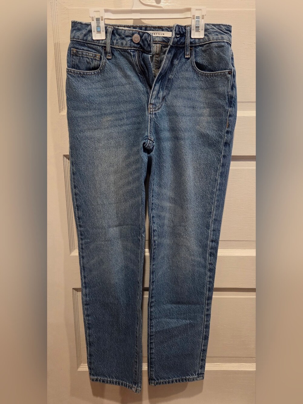PacSun Light Wash Denim Mom Jeans